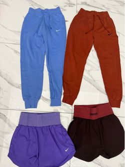 Nike sweat pants and shorts