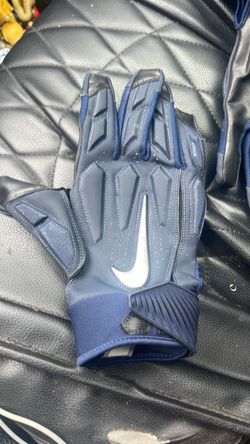 Nike Football Gloves Navy Blue