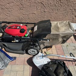 Honda Lawn Mower and Sthil Fs 40c