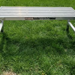 40" working platform step stool