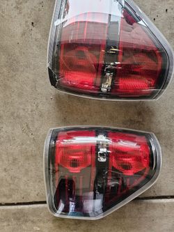 Smoked Ford F150 Tail Lights