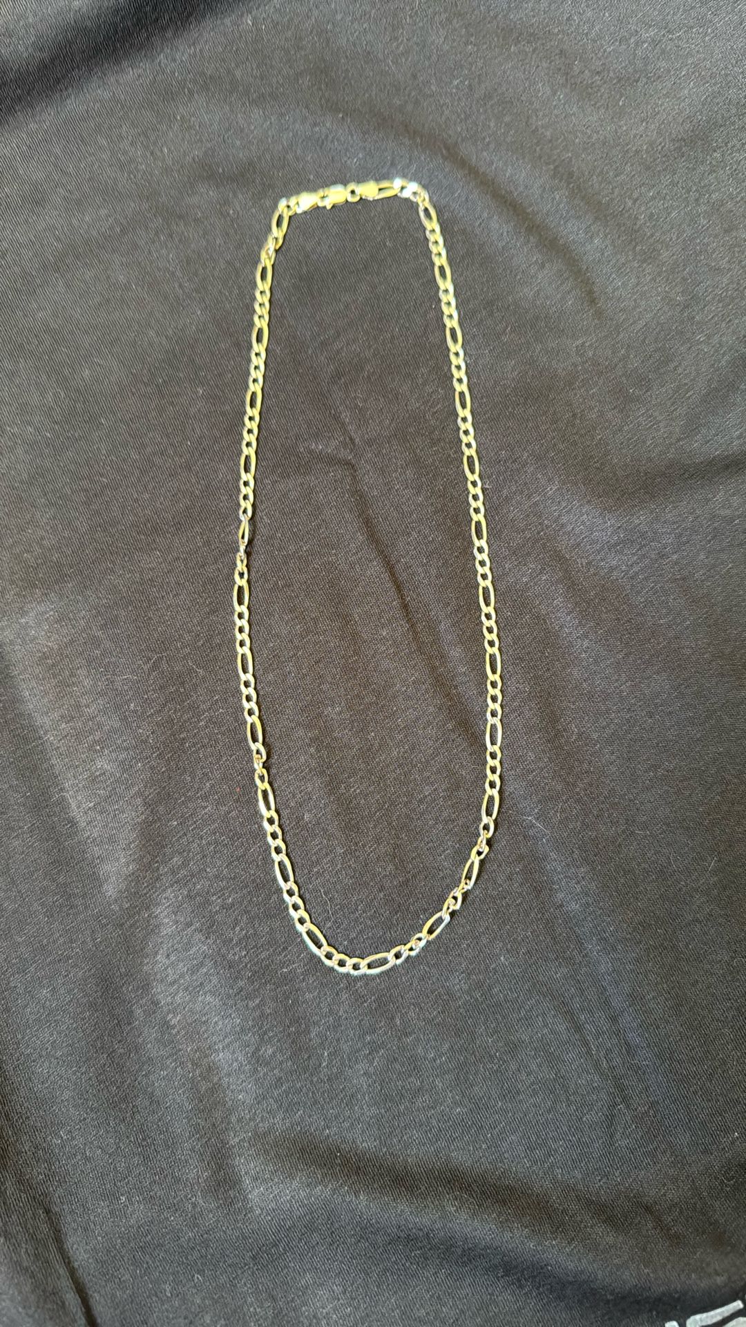 Sterling Silver figaro chain