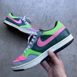 2006 Nike Court Force Low Black Forest