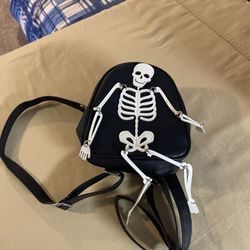 Bath Body Works Skeleton Backpack Bag 