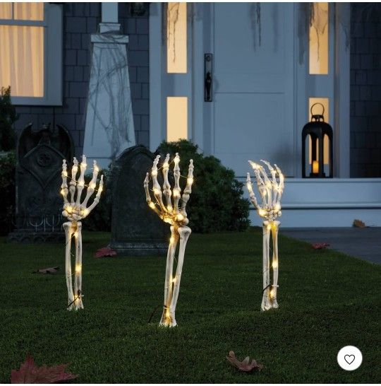Skeleton Hand Halloween Decoration Battery AAA