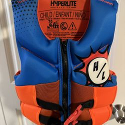 Hyperlite Child Swim Vest (for 35-55 lbs) $15 dlls