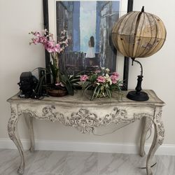 Large Ethan Allen Console Table 