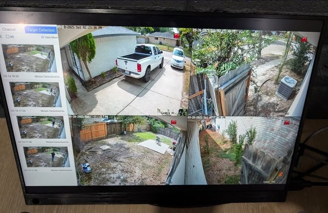 4 CAMARAS D SEGURIDAD SURVEILLANCE SYSTEMS🔥SPECIAL DEAL🔥