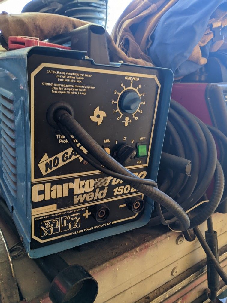 Clarke Turbo 150 MIG Welder
