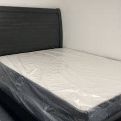 Black Bed Sturdy 5999 Was 6400