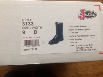 Brand New Justin Roper Cowboy Boots