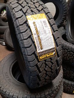New set of tires 275 70 18 lt
