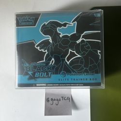 Black Bolt Pokemon Center ETB