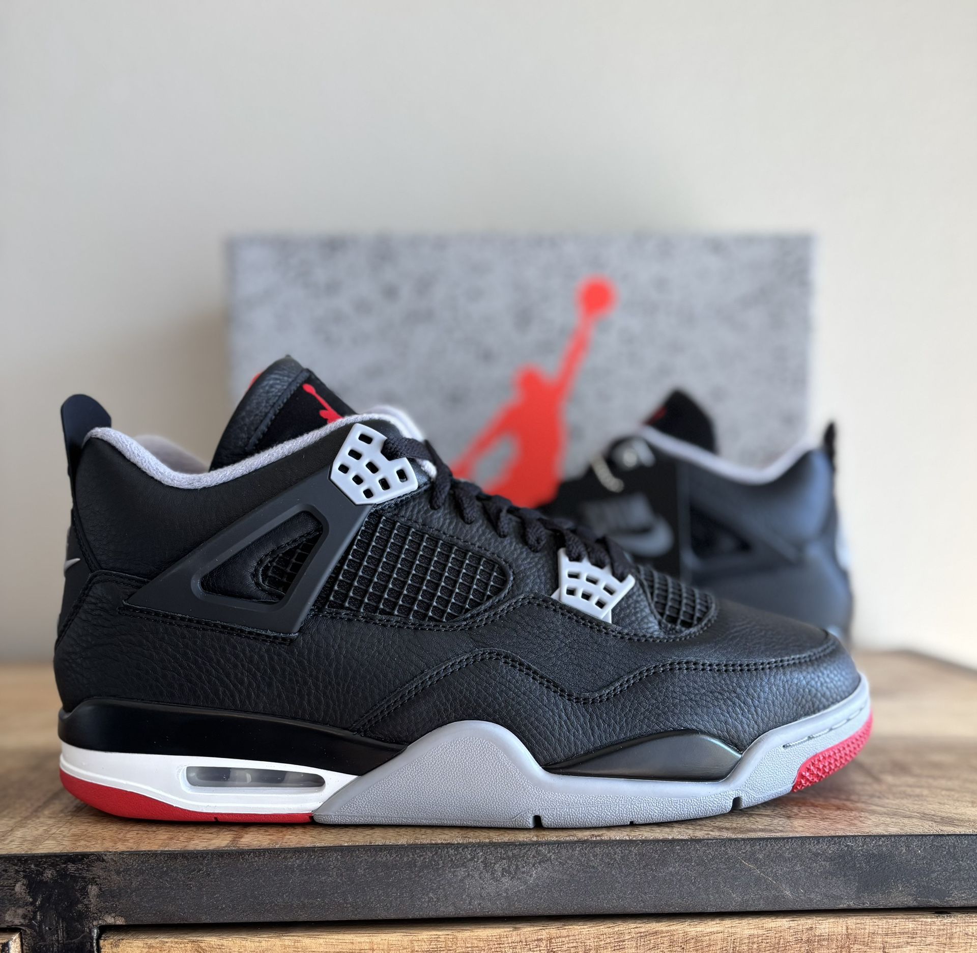 Jordan 4 Retro Bred Reimagined|Size 12