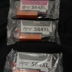 Magenta And Black 564 XL Smart Ink 