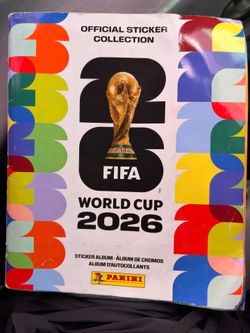Album panini World Cup 2026 (completamente lleno)