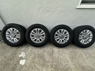 2022 sierra denali 2500 stock on toyo 295/65/20