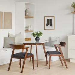 Mid-Century Round Dining Table