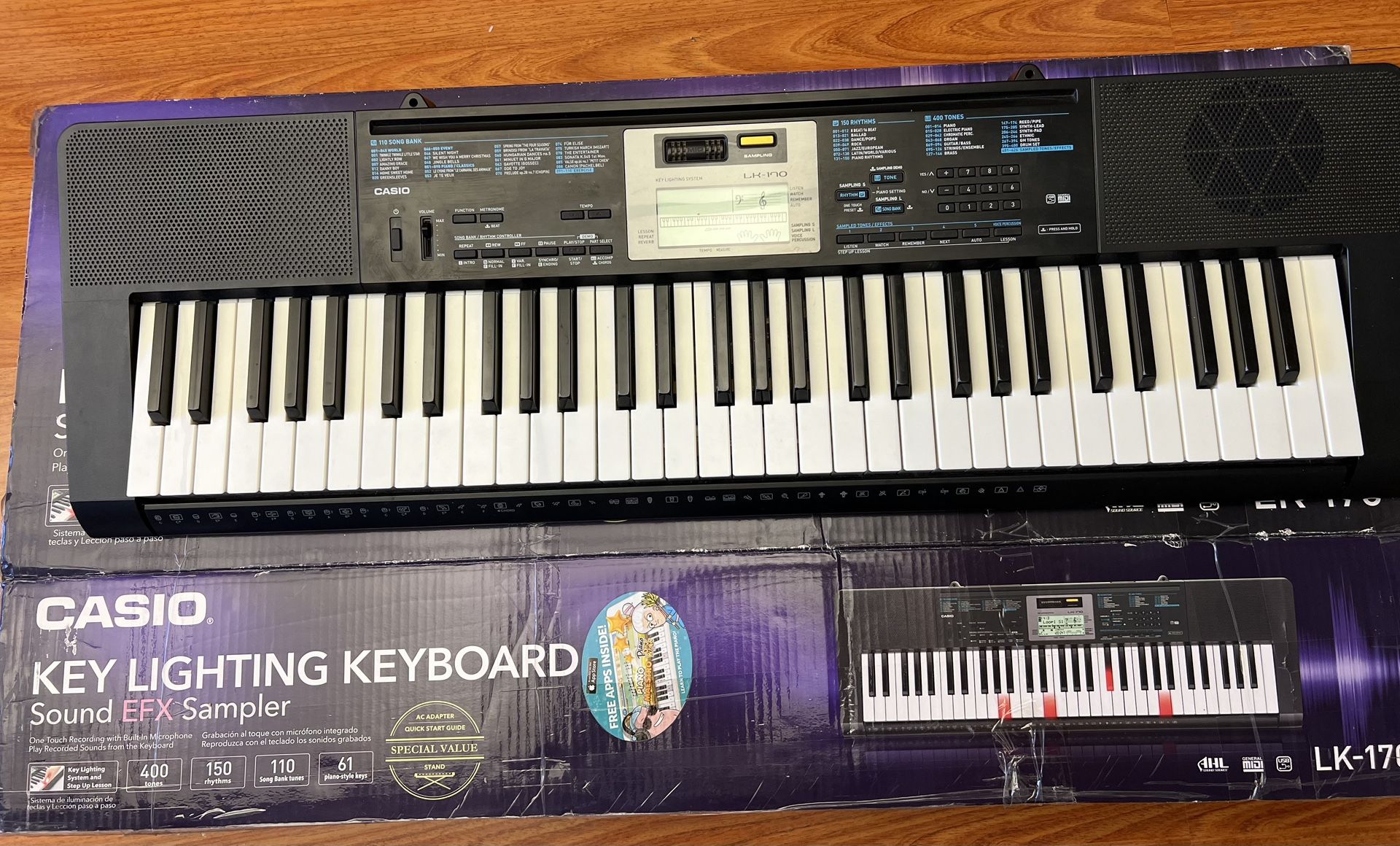 Casio Key Lighting Keyboard LK-170