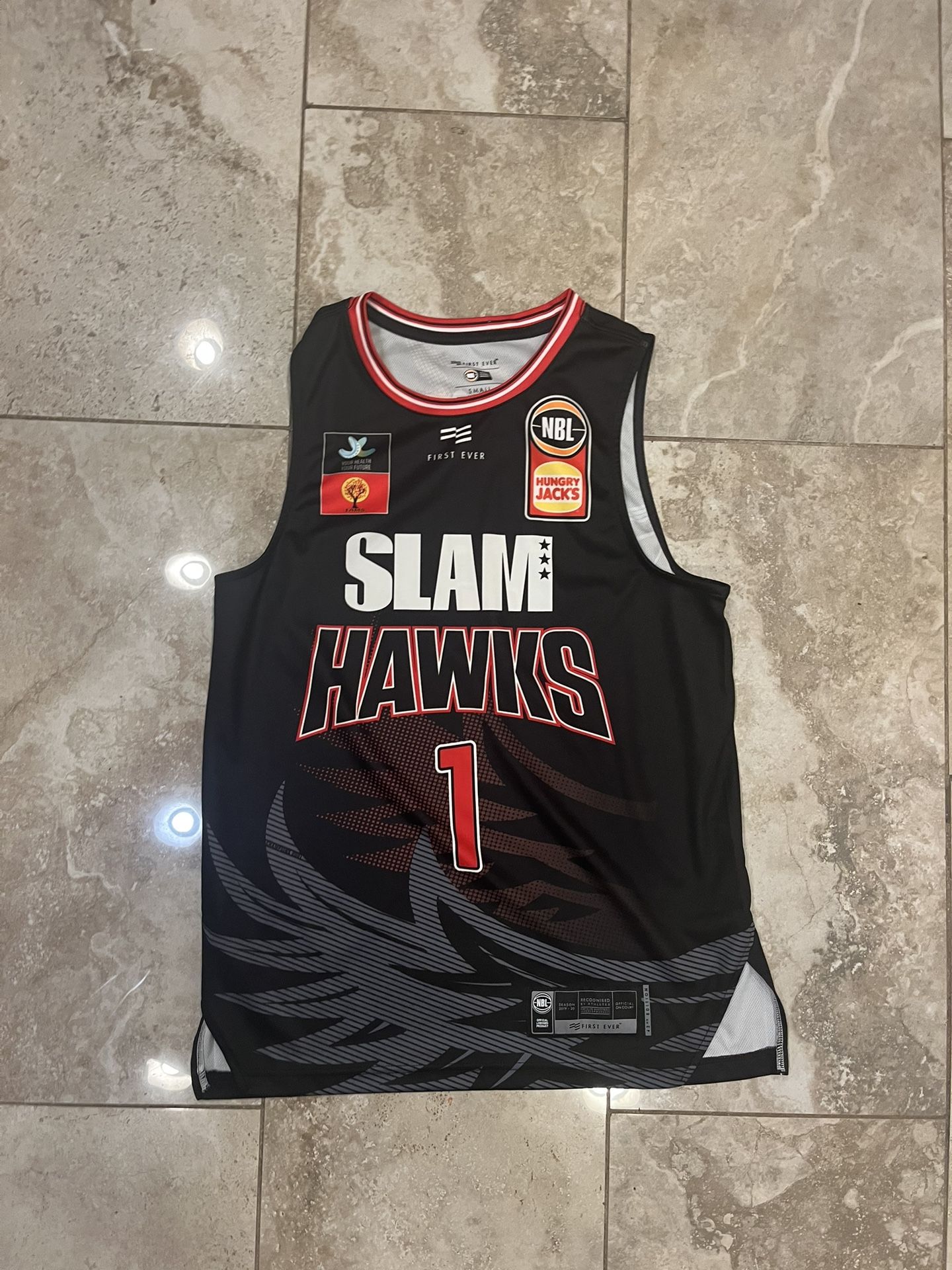 Rare Lamelo Ball NBL Illawarra Hawks Authentic Australian Jersey Size Small