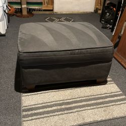 Grey Ottoman 