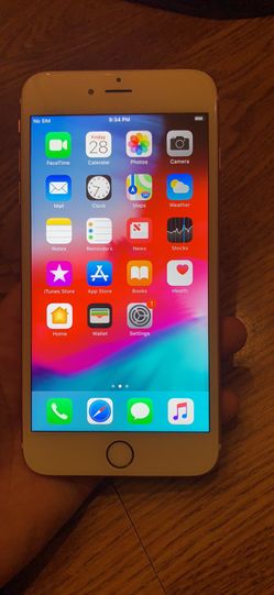 Unlocked iPhone 6s Plus rose gold 16gb