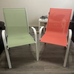 Patio chairs