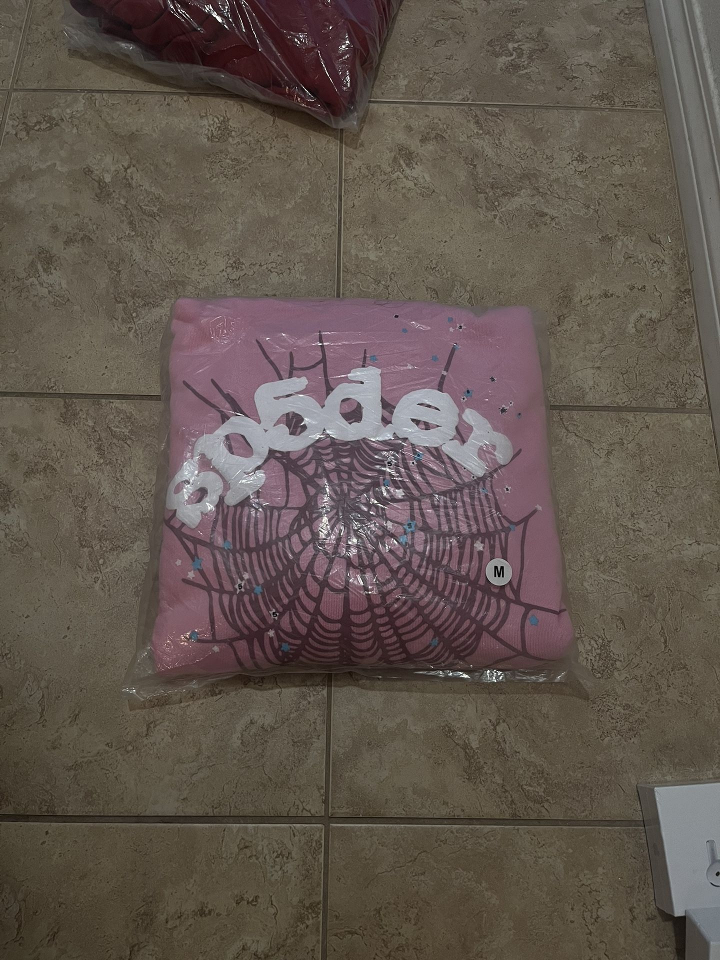 Pink Sp5der Hoodie Og