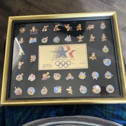 Collectors limited edition 1984 Los Angeles Olympic Pins