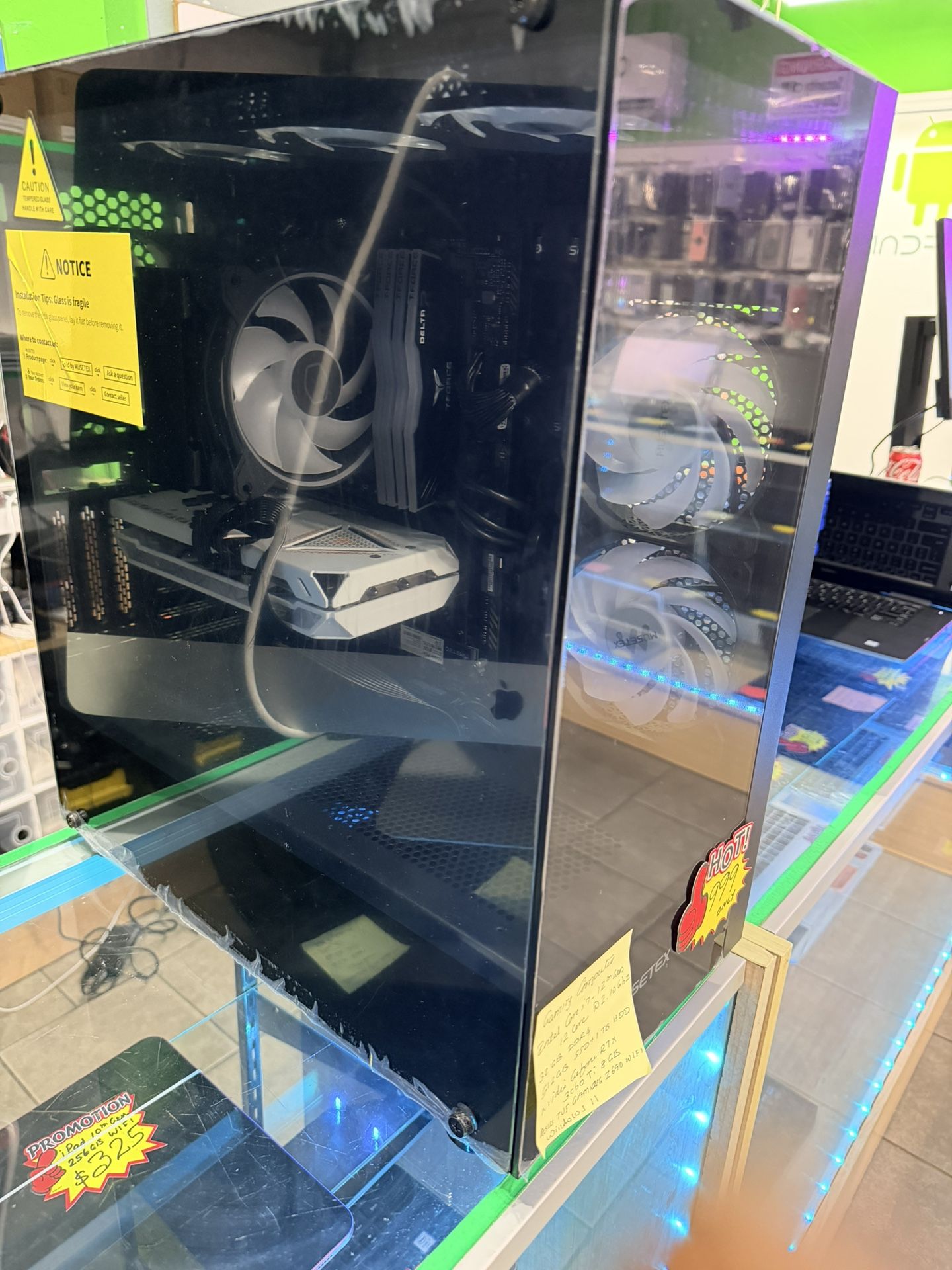 Deal of the Day - Gaming Computer with Monitor keyboard & Mouse - Full specs in Picture 3 .