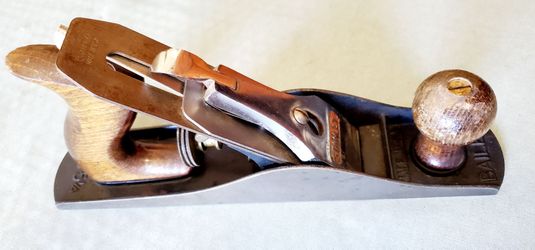Vintage Stanley Bailey No. 5¼ Junior Jack Plane USA Woodworking Hand Tool in Great Condition
