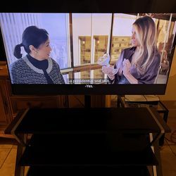 Samsung 4k crystal smart tv with stand .!!! Obo