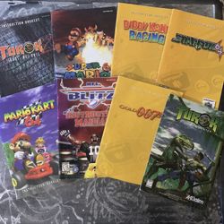 Nintendo 64 Manual lot