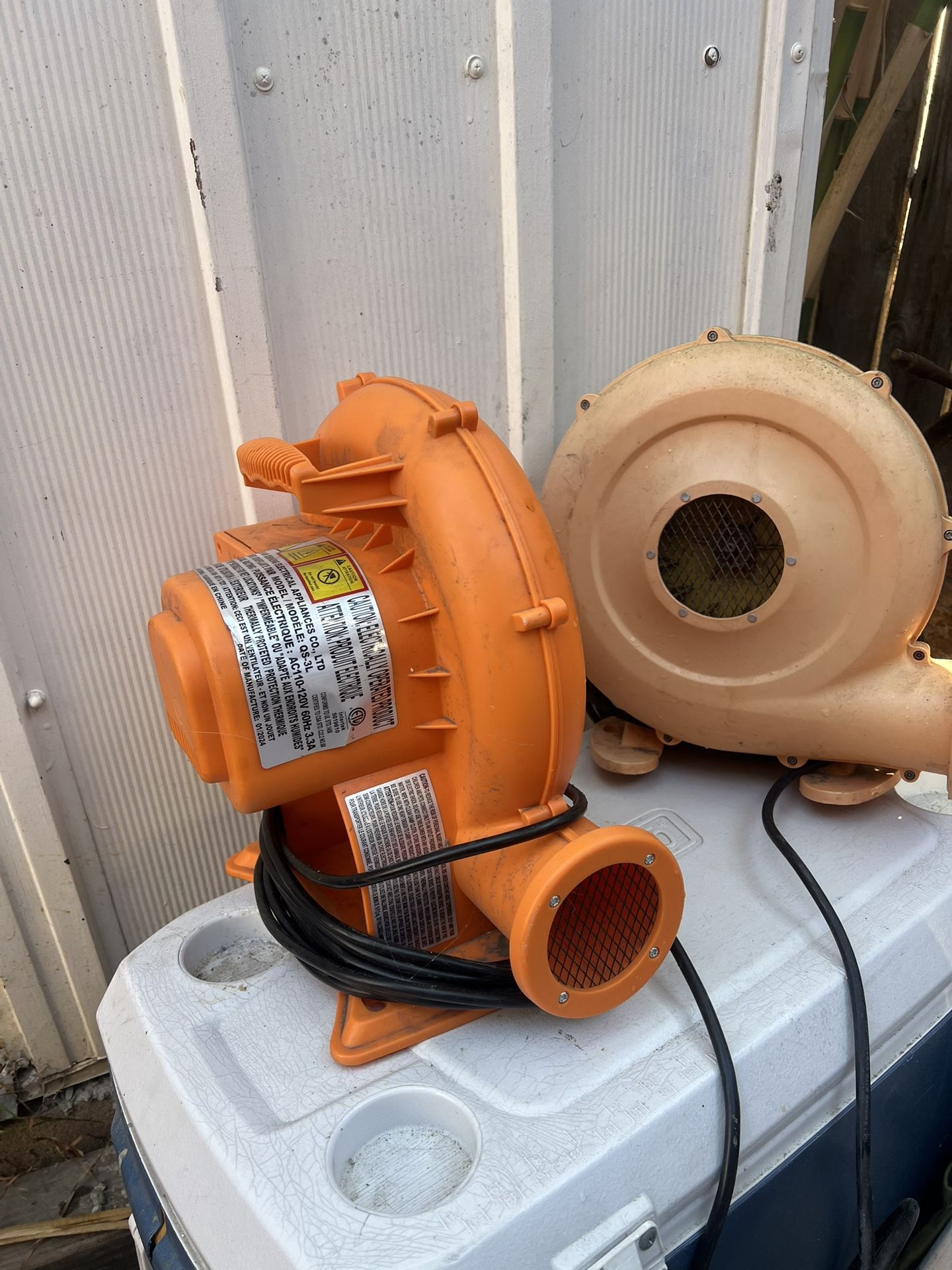 $25 inflatable airblower each