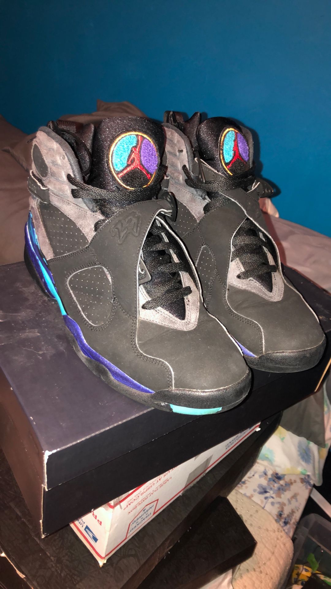 Jordan 8 Retro Aqua
