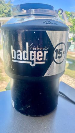 InSinkErator Badger 15SS 3/4-HP Garbage Disposal