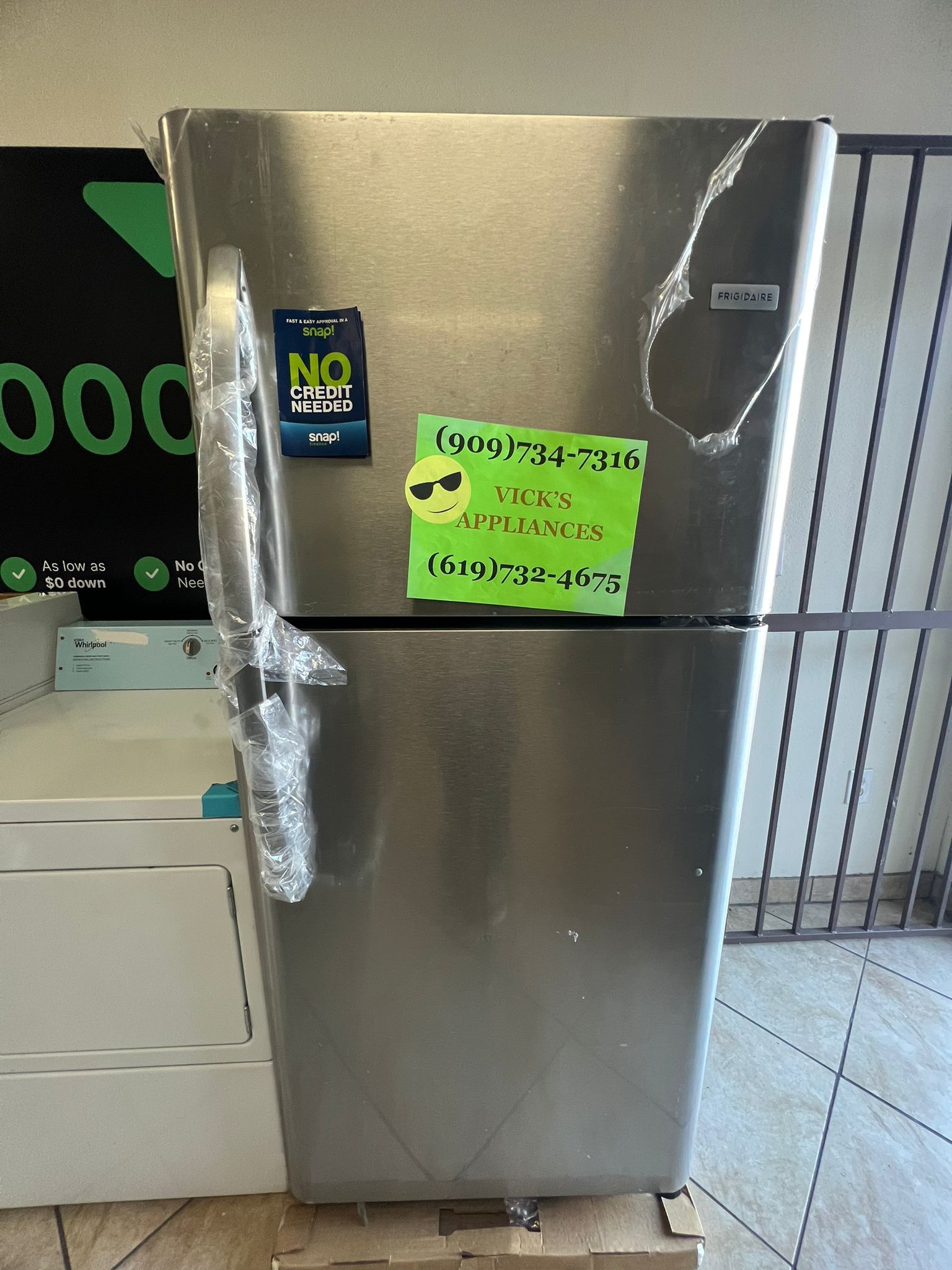 NEW REFRIGERATOR