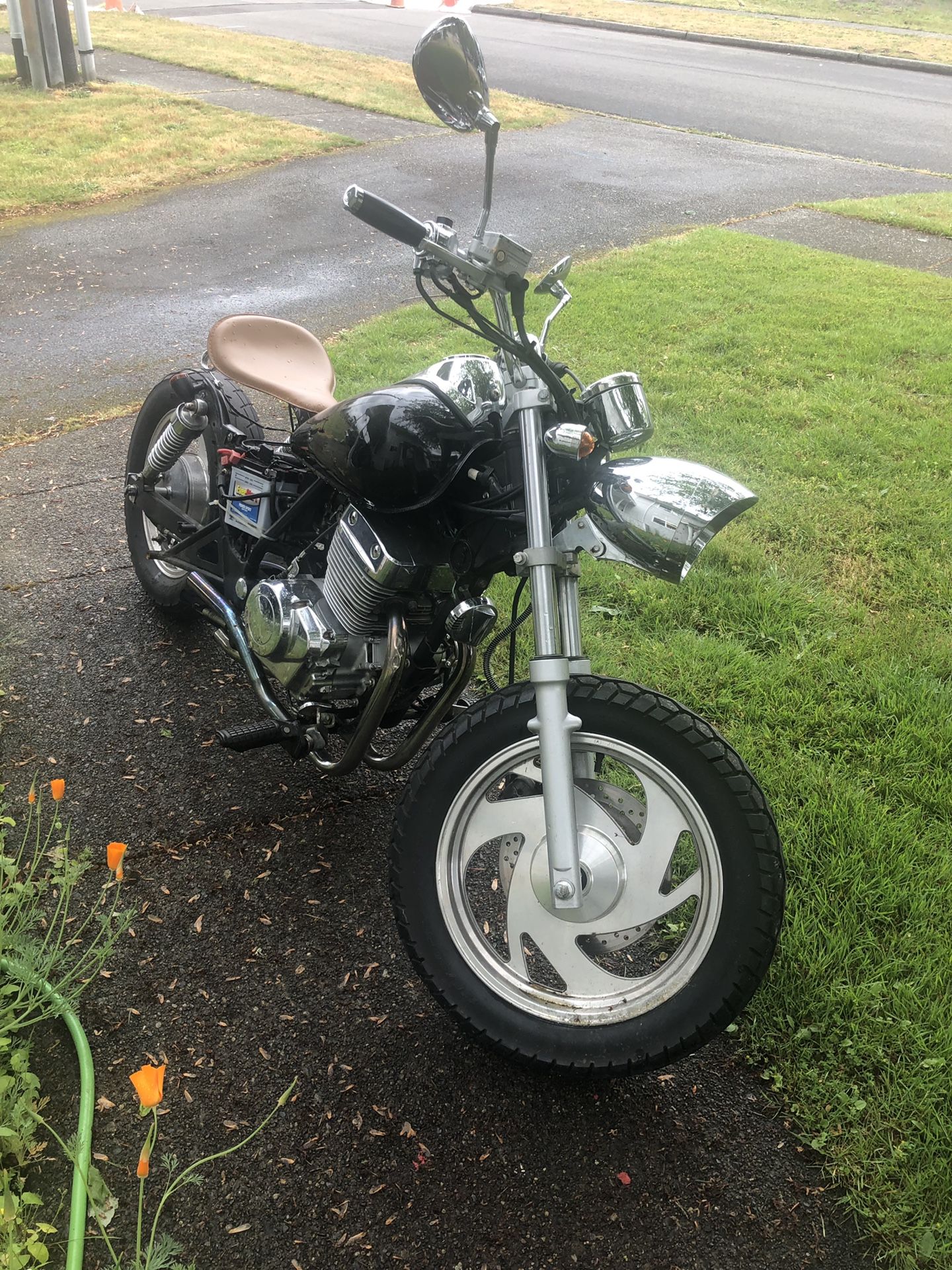Baja Phoenix bobber motorcycle