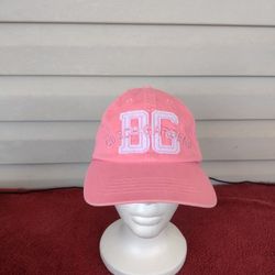 Busch Gardens Pink Retro Tourist Strapback Baseball Cap Hat