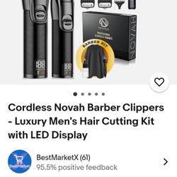 Novah Professional Clipper And Trimmer