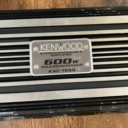 Kenwood Amplifier