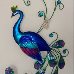 Peacock Wall Decor