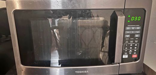Toshiba Stainless Steel Countertop Microwave