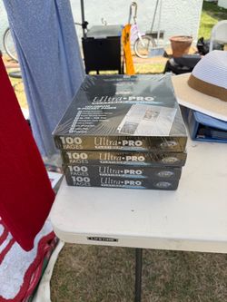 Ultra pro 9 pocket sheets for cards
