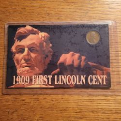 1909 First Lincoln Cent