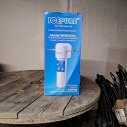 ICEPURE WFS5300A Under-Sink Water Filtration System, Direct Connect Under Counter Water Filtration System 1PACK