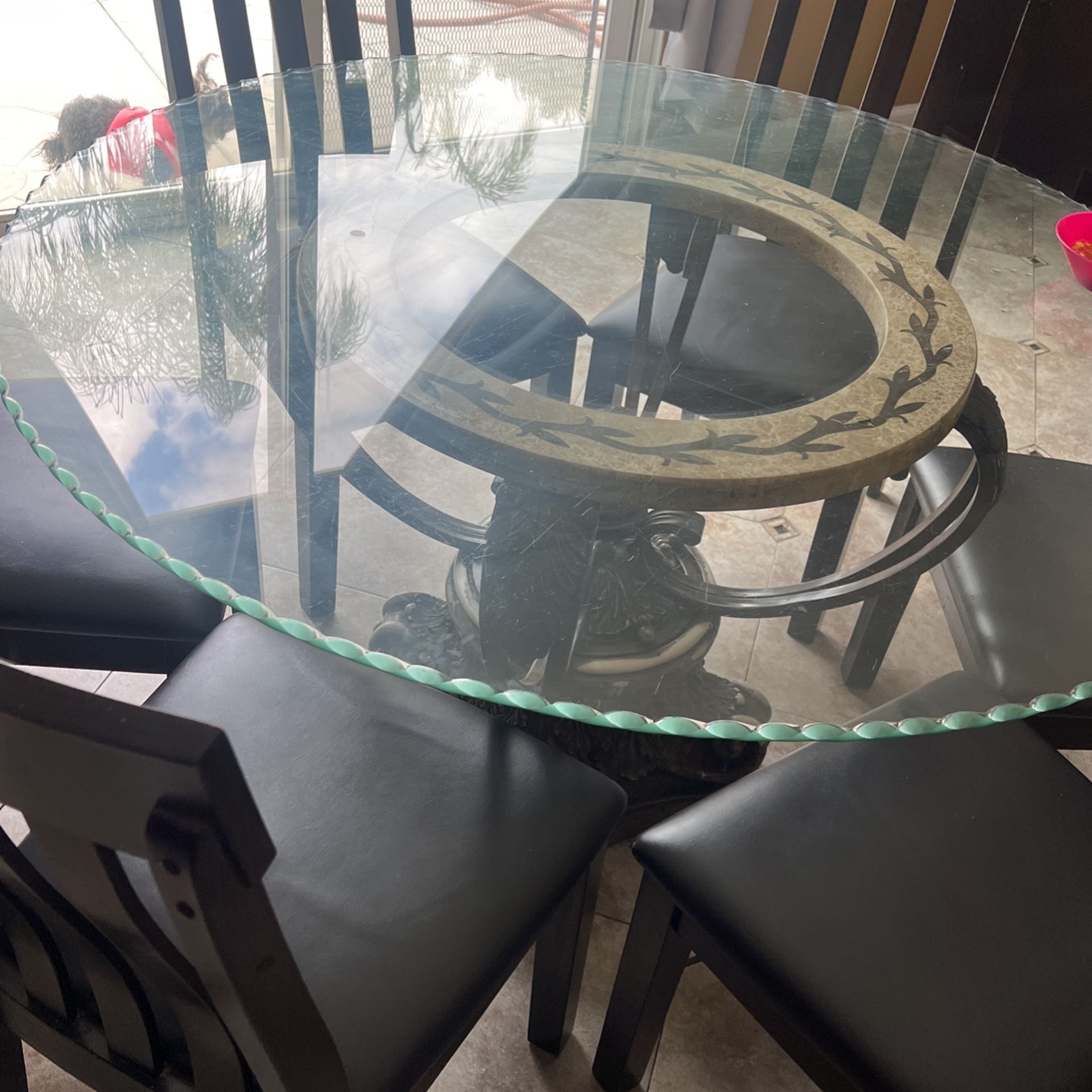 Breakfast Glass Table