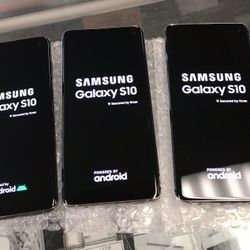 Samsung Galaxy S10 128gb Unlocked Excellent Condition $289 Each 