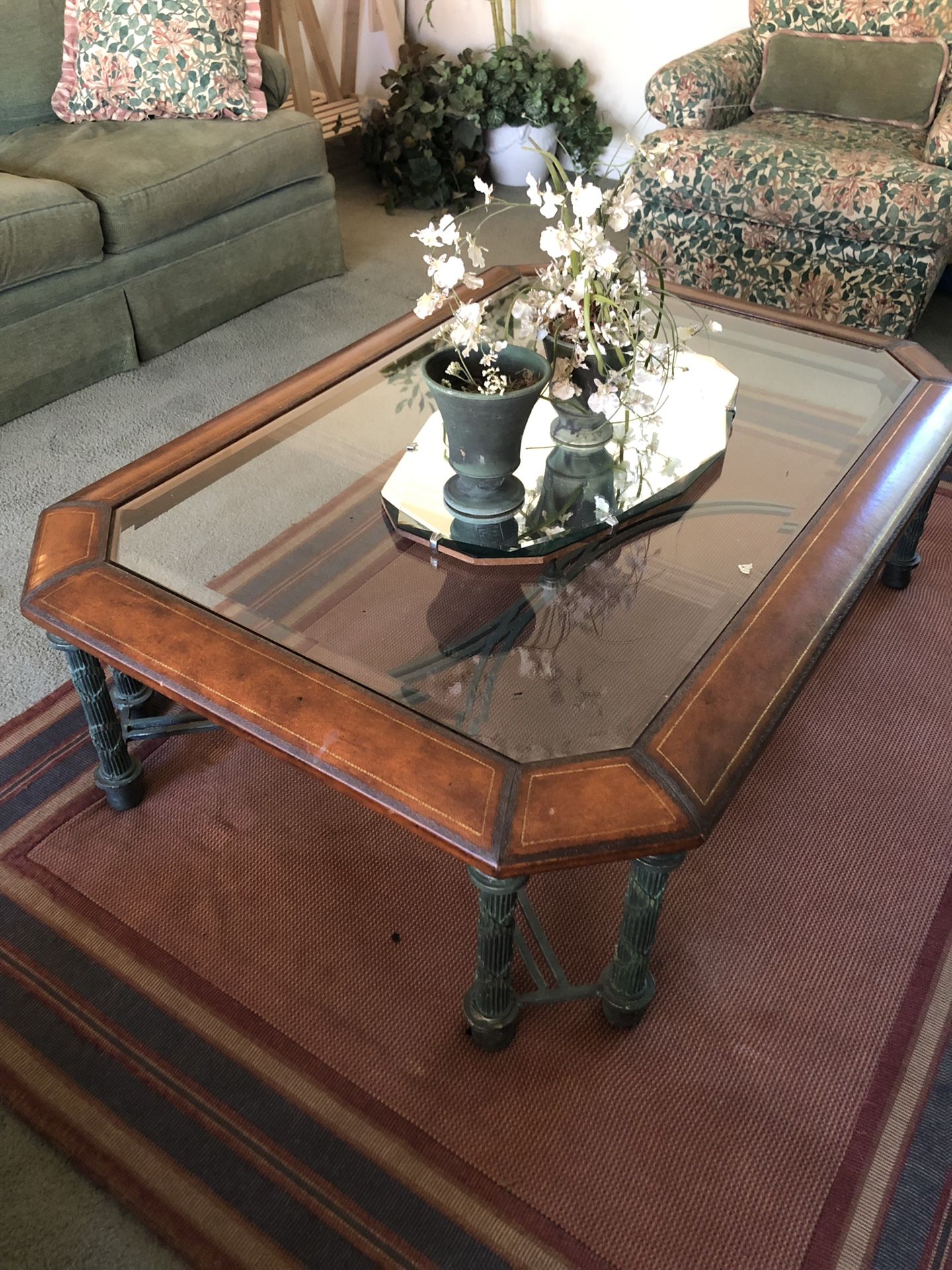 High end coffee table and end table