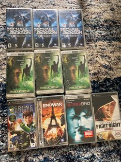 PSP video and games brand new sealed